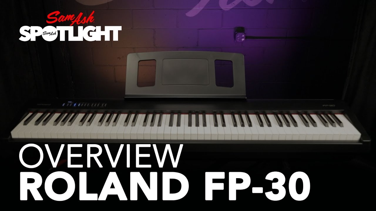 Roland Fp 30 Digital Piano Everything You Need To Know Youtube