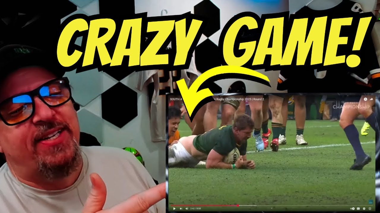 American Reacts to South Africa v Australia Rugby Round 2 - YouTube