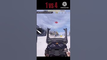 1 VS 4 ||  CODM BR  #shorts #callofdutymobile #codm #codmbr #viral #reel #trending