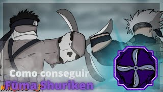 How to get Raion Style: Aerial Demon Toss/Fūma Shuriken(Sasuke Giant Shuriken) | Shindo Life