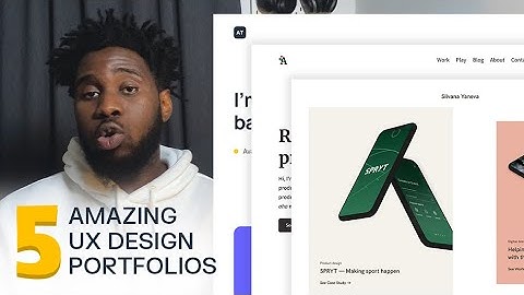 5 Really Amazing UX Design Portfolios