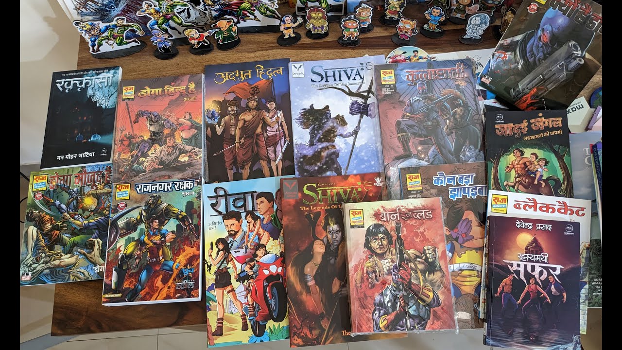 Mega Unboxing|Comics Adda|Kuttaghati|Kaun Bada Jhapadbaaz|Raj Comics by Sanjay Gupta|Adbhut Hindutva