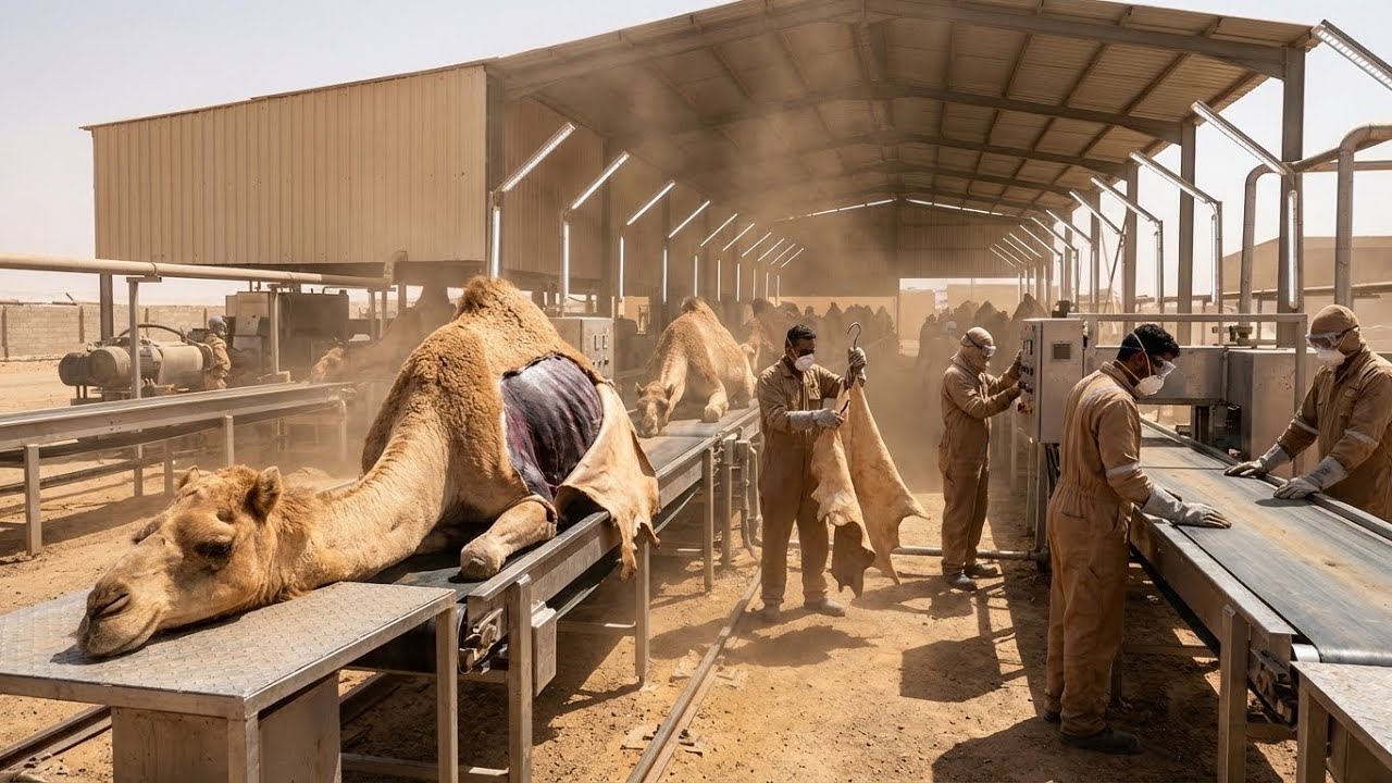 This Is How Camel Skin Becomes Luxury Leather – Factory You Were Never Meant to See