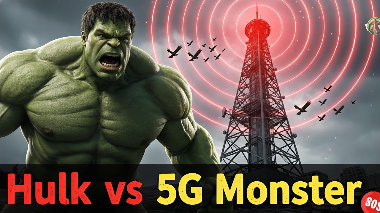 Hulk vs Mobile Monster: शहर पर हमला! 📱👹 