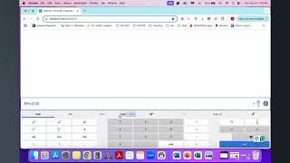 Using Desmos - Scientific Calculator