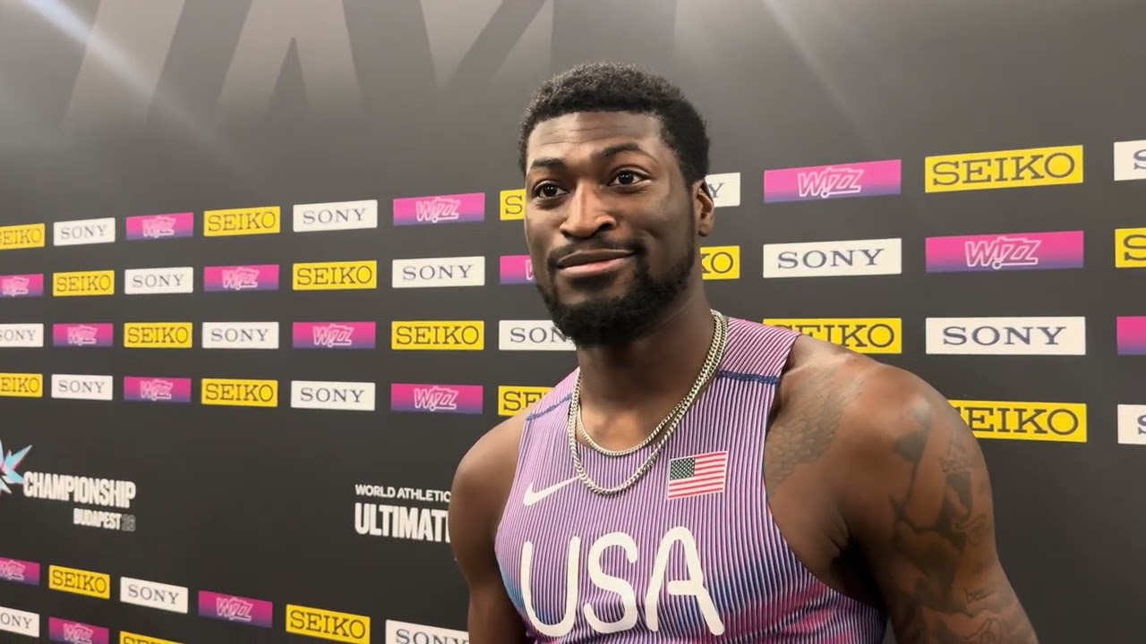 Cordell Tinch 12.95 2nd place World Ultimate Champjonships 110m hurdles 