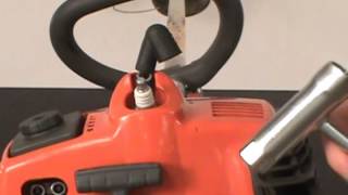Replacing the Spark Plug - Husqvarna Trimmer