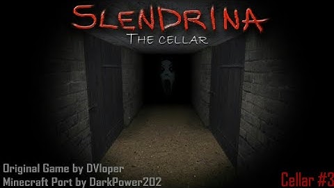 Slendrina | The Cellar #3 - MCPE HORROR (By DarkPower202)
