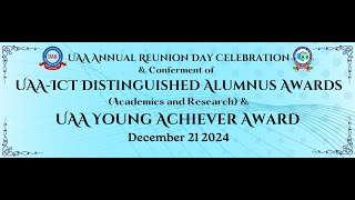 UAA Annual Reunion Day Celebrations & Conferment of DA Awards Dec 2024