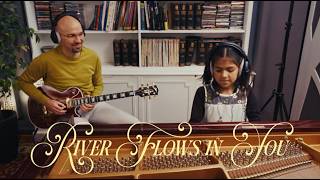 Yiruma - River Flows in You - Electric Guitar and Piano cover