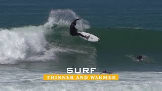Surf Lighter & Warmner in 2mm | Isurus Wetsuits