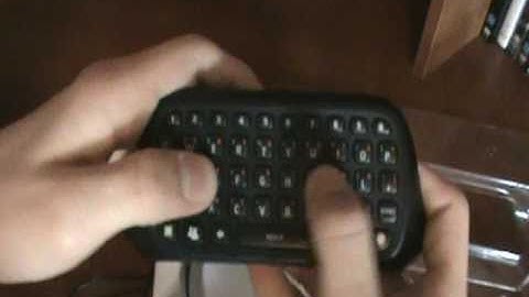 Xbox 360 Chatpad Unboxing