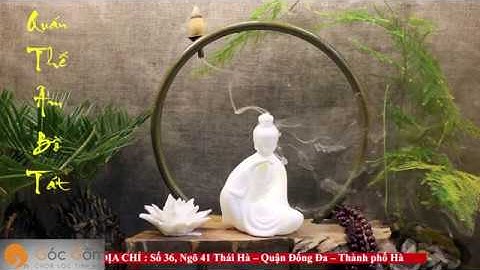 📿 Thác khói trầm hương Quán Thế Âm Bồ Tát - Gocgom.com