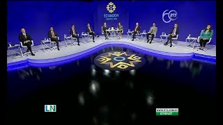 Se llevó a cabo el Debate Presidencial del CNE