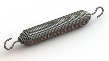 Solidworks tutorial | sketch Spring with Swivel hook in solidworks