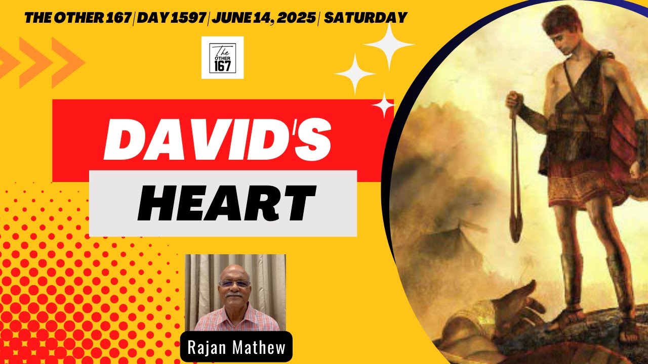 David’s Heart | Rajan Mathew | The Other 167 - YouTube