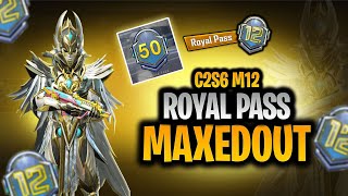 M12 Royal Pass MAX OUT C2S6 | 🔥 PUBG MOBILE  🔥