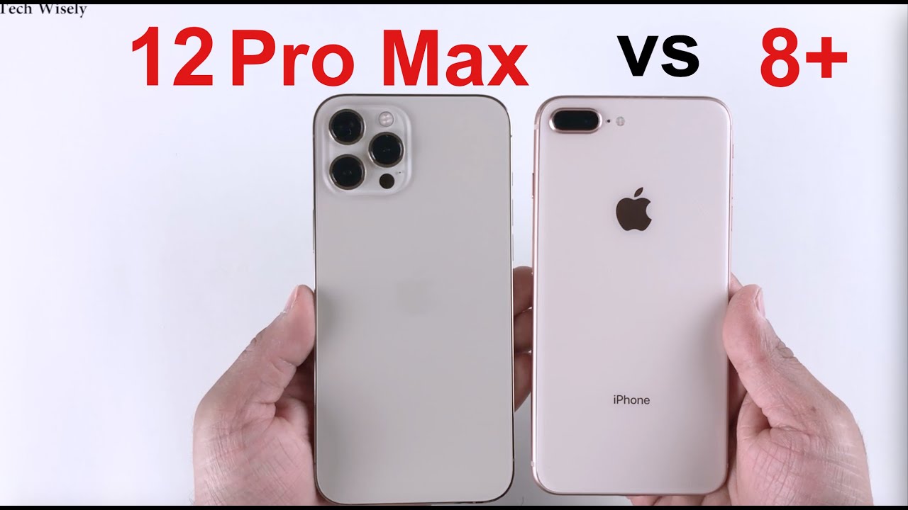 Iphone 12 Pro Max Vs 8 Plus Speed Test Size Comparison Ram Management Youtube