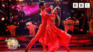 Annabel Croft and Johannes Radebe Tango to Need U Tonight by INXS ✨ BBC Strictly 2023 screenshot 3