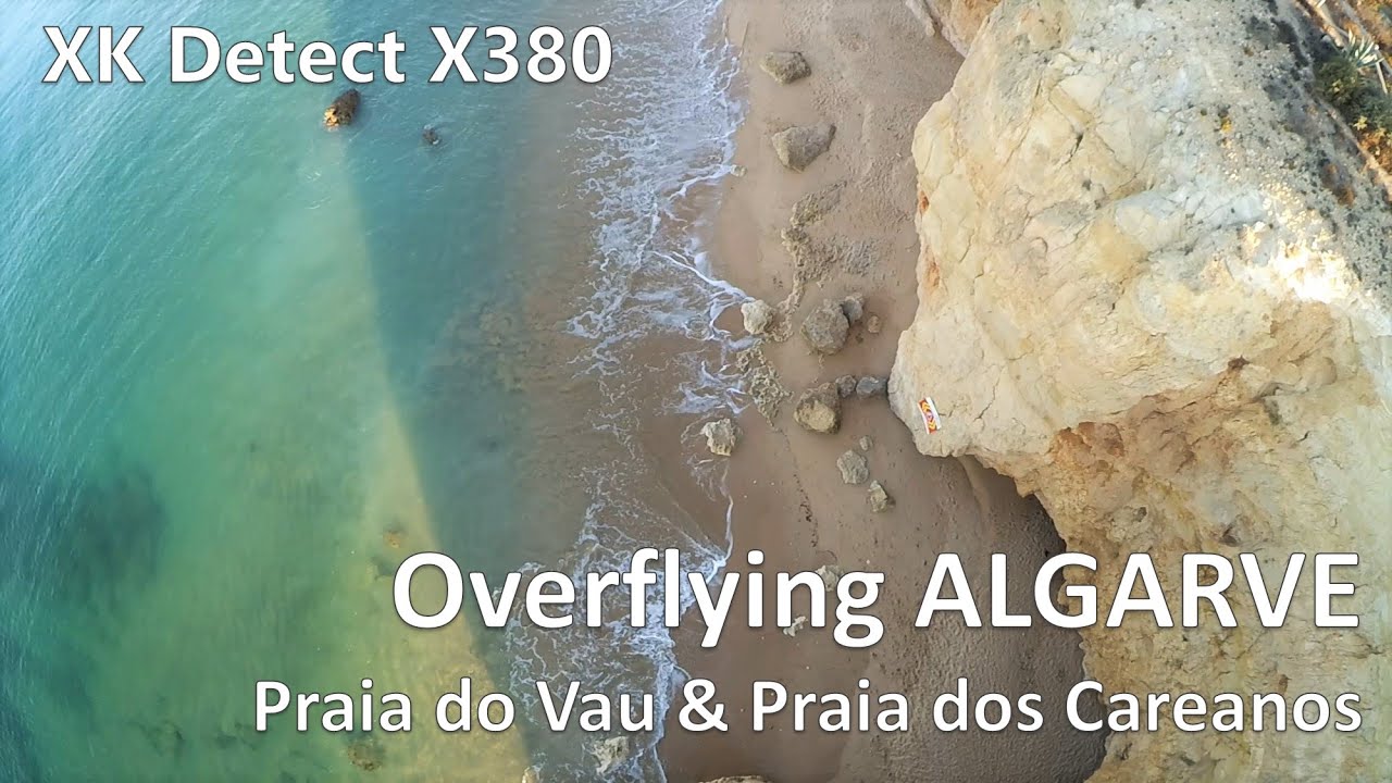 Overflying Praia do Vau & Praia dos Careanos (1080p FullHD)