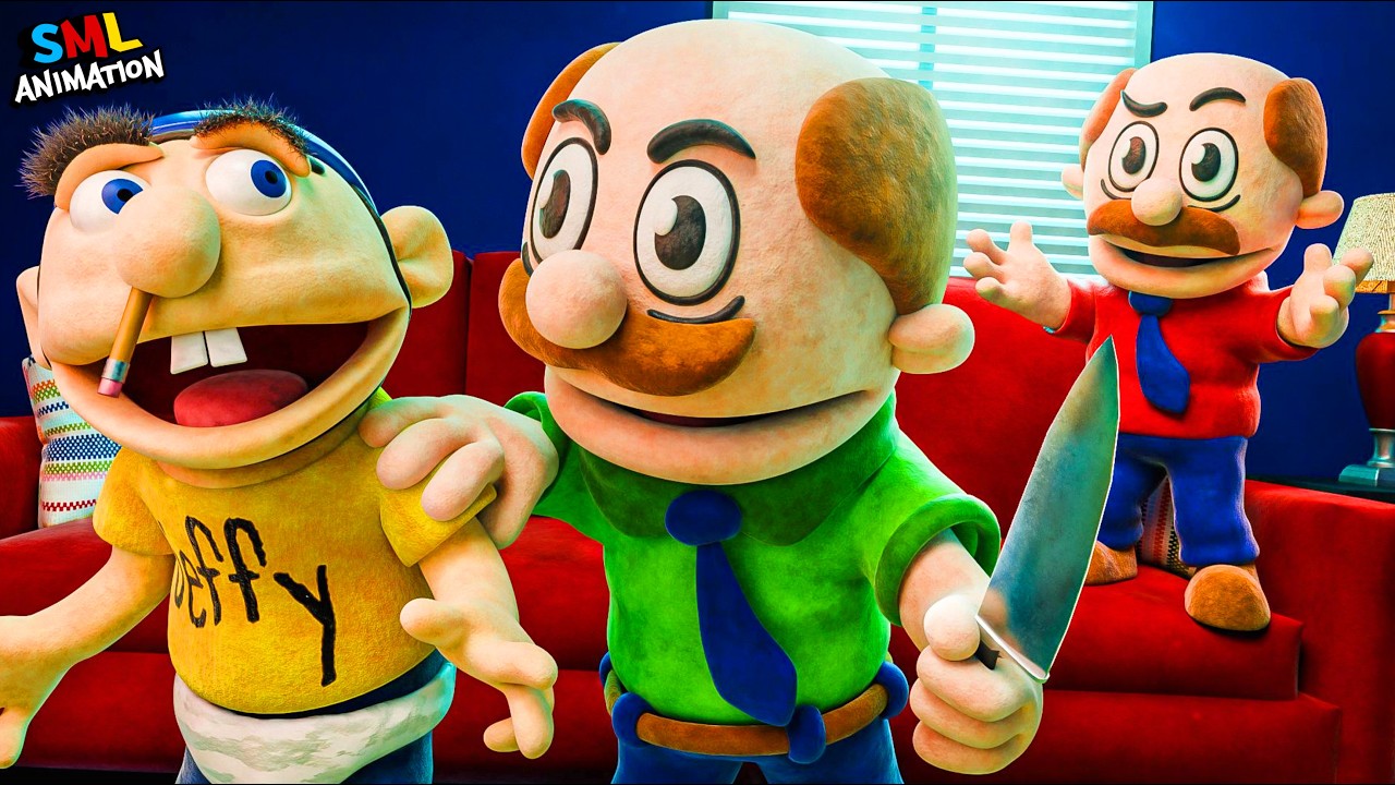 Анимация SML: Злой дядюшка Джеффи! | ПОЛНЫЙ ФИЛЬМ!