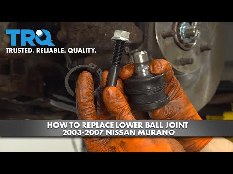 How to Replace Lower Ball Joint 2003-2007 Nissan Murano - YouTube