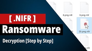 [SOLVED] How to Remove Nifr Virus? [.Nifr Decryption - Step by Step Assistance ]