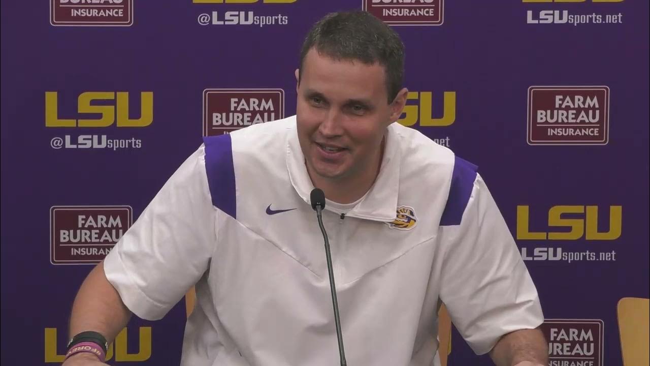 LSU coach Will Wade, November 3 press conference YouTube