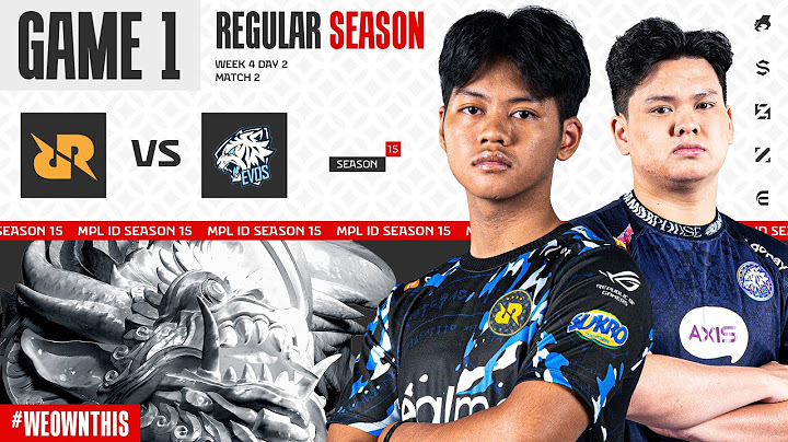 RRQ HOSHI vs EVOS | Regular Season Week 4 Day 2 | Game 1 | #MPLIDS15