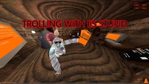 trolling in public lobbys with iis stupid menu again