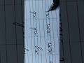 how to improve handwriting cursive |a to z cursive #viral #shorts #easy #fast #penstyles