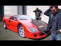 Did We Ruin A Classic Car? £1 MILLION Red Ferrari F40 wrapped Grey!