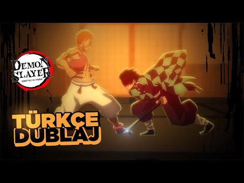 TANJİRO AKAZA'YI ÖLDÜRÜYOR! | TÜRKÇE DUBLAJ