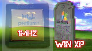 Легендарная Windows XP запуск на частоте 1 МГц. Реально ли ?