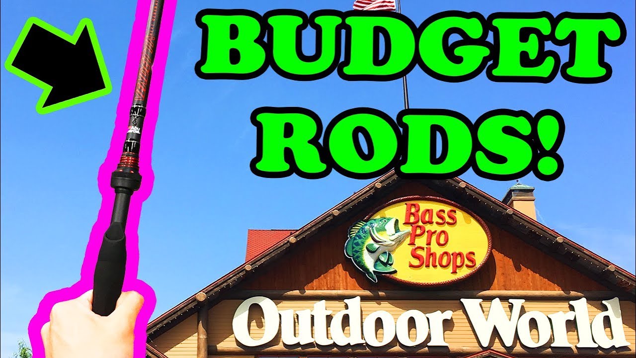 Top 5 Casting Rods At Bass Pro Under $100! (Budget Fishing!) 