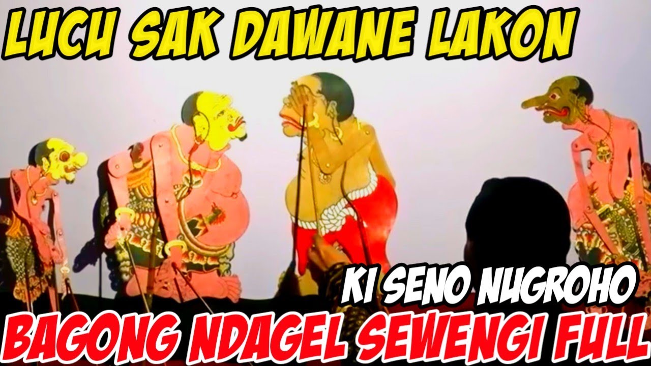 DEEERRR‼️Bagong Ndagel Sewengi Lucu Sak Dawane Lakon⚜️ Wayang Kulit Ki Seno Nugroho#wayangkulit
