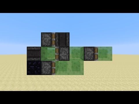1-Wide Self-Returning Tunnel Bore/Auto-Miner with Observers (Minecraft 1.11)