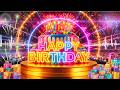 🎂 Happy Birthday Song 🎉 Magical Cake, Fireworks &amp; Energy Vibes 🎉EDM Remix song
