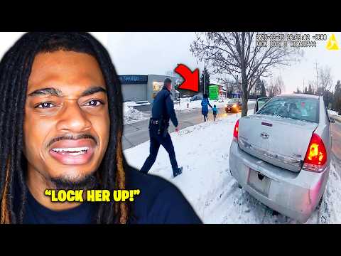 Mom Crashes With 2 Kids Then Runs Into Traffic.. WTF