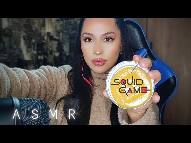 ASMR intentando prueba de "El Juego del Calamar" 🦑🥴