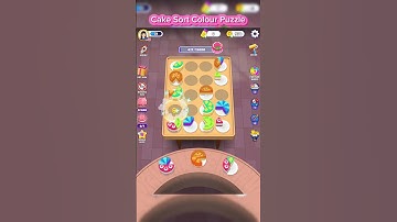 Cake Sort - Color Puzzle - Level 28 - Clear cakes x10