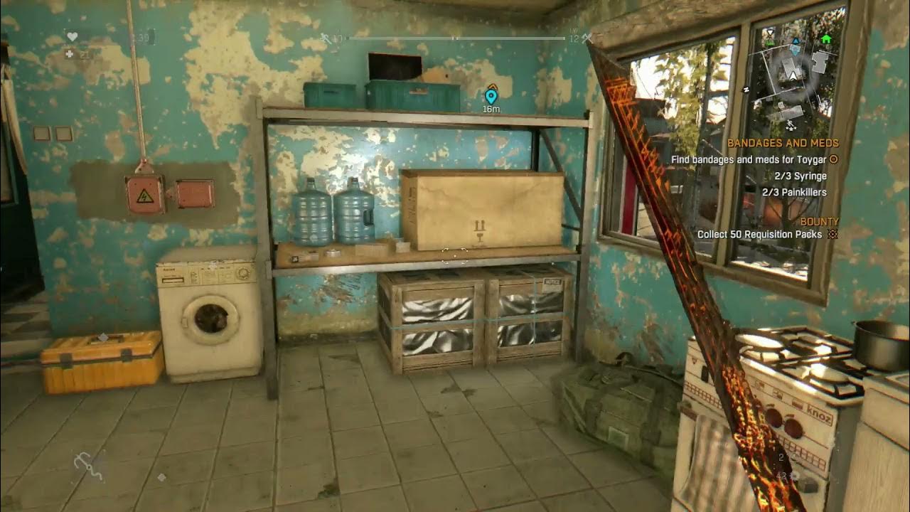 dying light playthrough bandages and meds sidemission (no commentary