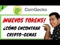 Como encontrar Crypto-Gemas 🦎 COINGECKO 🦎 Nuevas Criptomonedas 🦎 Tutorial PC 2020