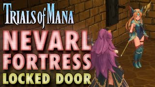 Trials of Mana Guide: Nevarl Fortress Locked Door Walkthrough (Hidden Switch)