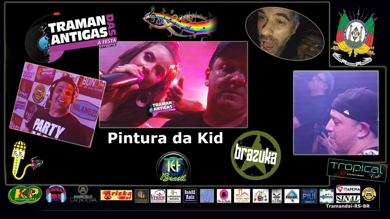 Tramanda das Antigas 2017 - BRAZUKA Pintura da Kid - RS em Foko