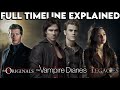 The vampire diaries universe timeline explained  tvd the originals  legacies full series recap