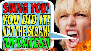 Karen Neighbor SUES Me For Hurricane DESTROYING HER PROPERTY! (Updates!)