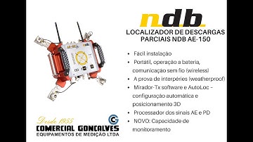 LOCALIZADOR DE DESCARGAS PARCIAIS NDB AE-150