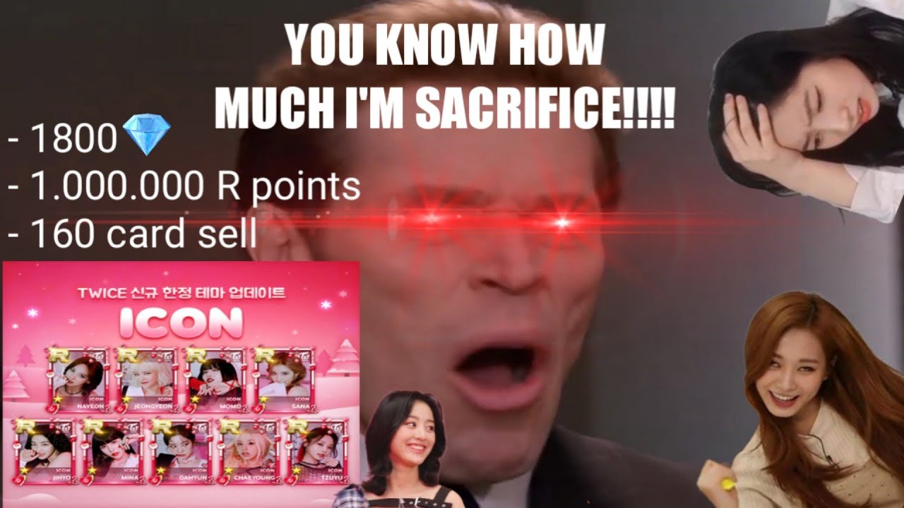 Collecting TWICE - ICON LE Theme (failed) | SUPERSTAR JYPNATION