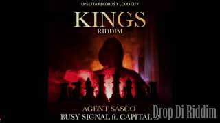 Kings Riddim Mix (Full) Agent Saaco, Busy Signal & Capital D x Drop Di Riddim